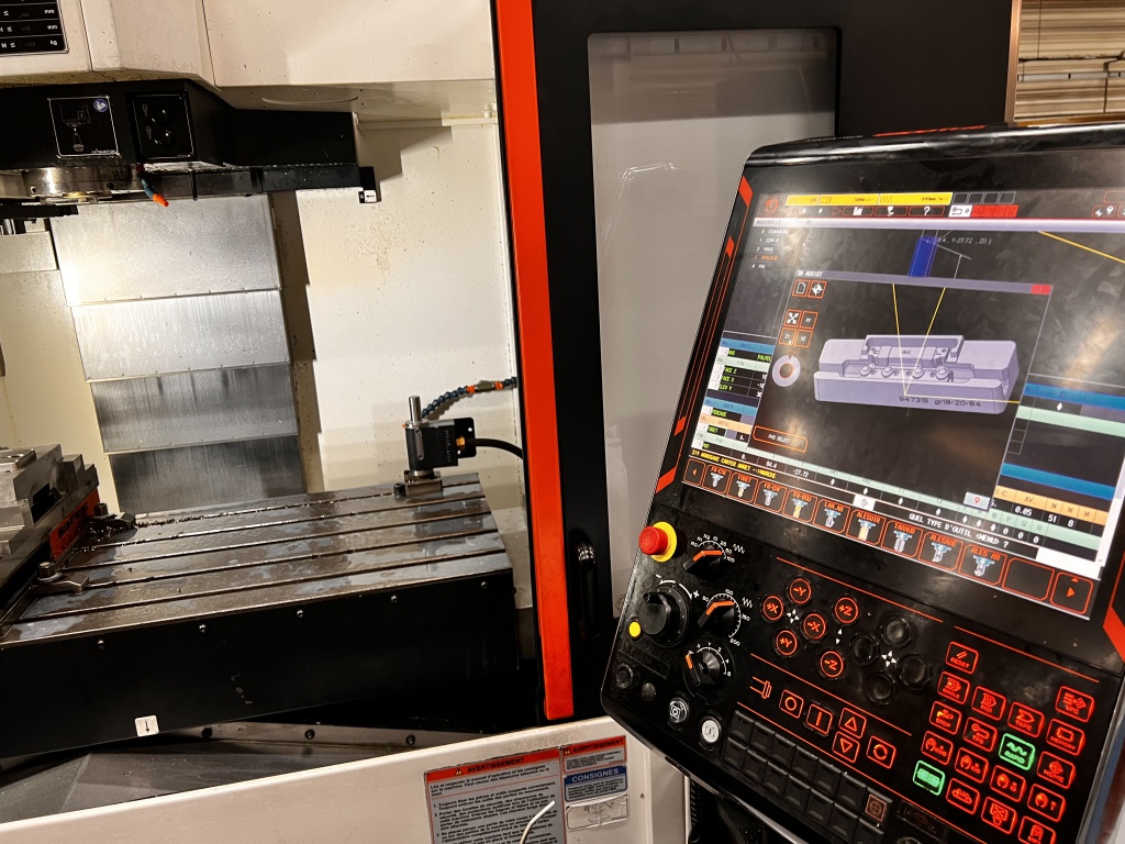 Des centres d'usinages à la pointe de la technologie